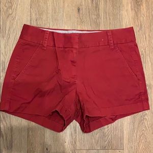 [J. CREW] Red Shorts